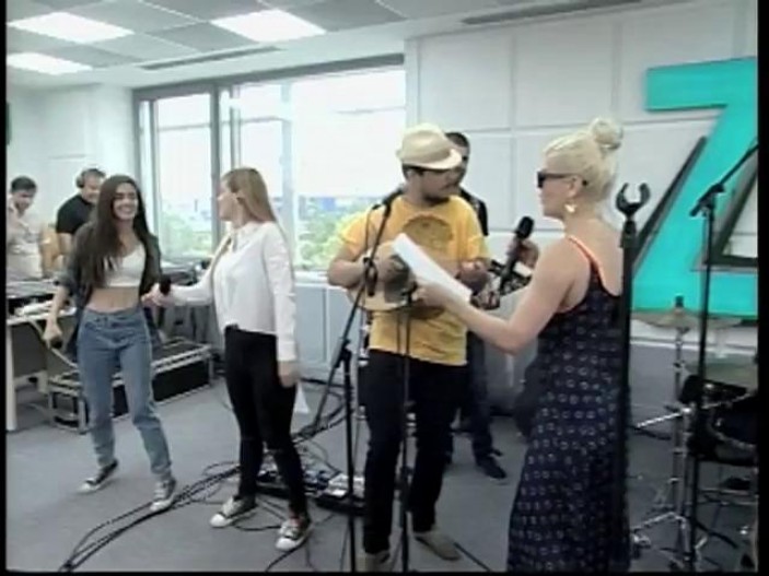 Loredana c&acirc;ntă muzica greacă la Morning ZU