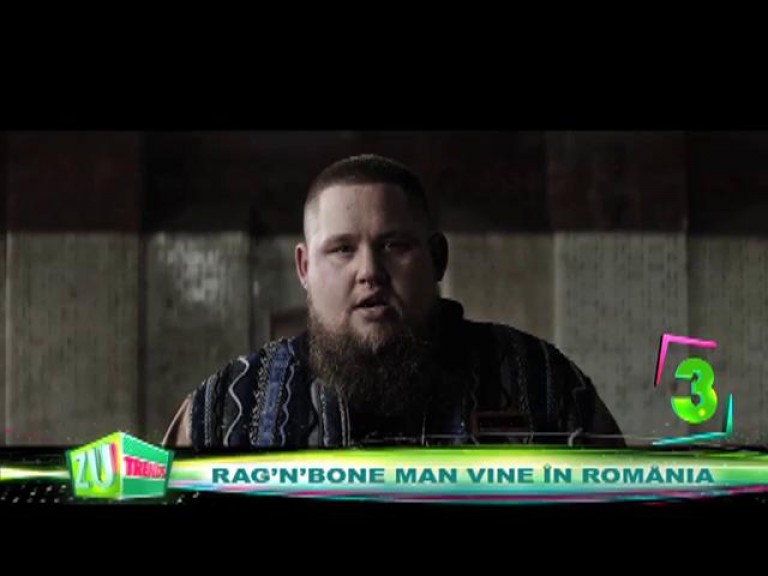 Rag'N'Bone Man vine în România! Piesa Human, care a făcut senzație în România, se va auzi pe 8 mai, la Awake Festival