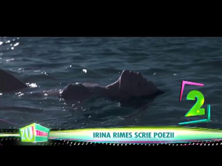 Irina Rimes a lansat o carte de poezii