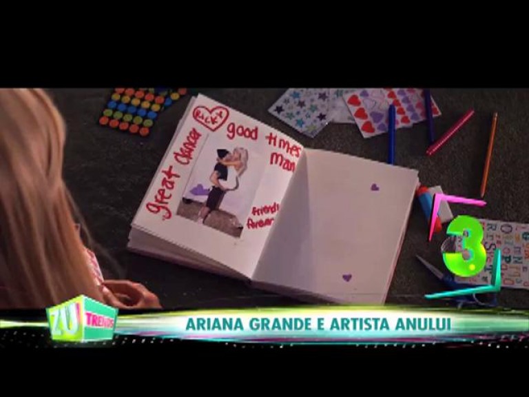 Ariana Grande a fost numită &rdquo;Femeia anului&rdquo;