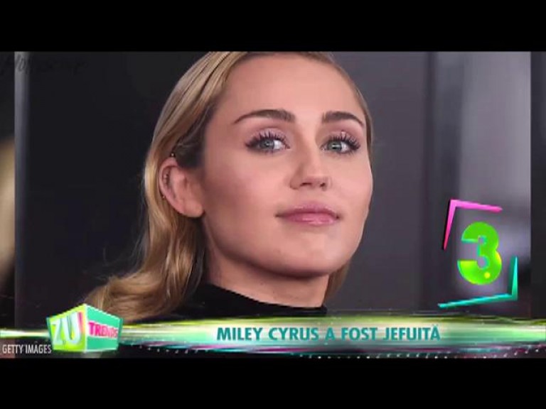 Miley Cyrus a fost jefuită