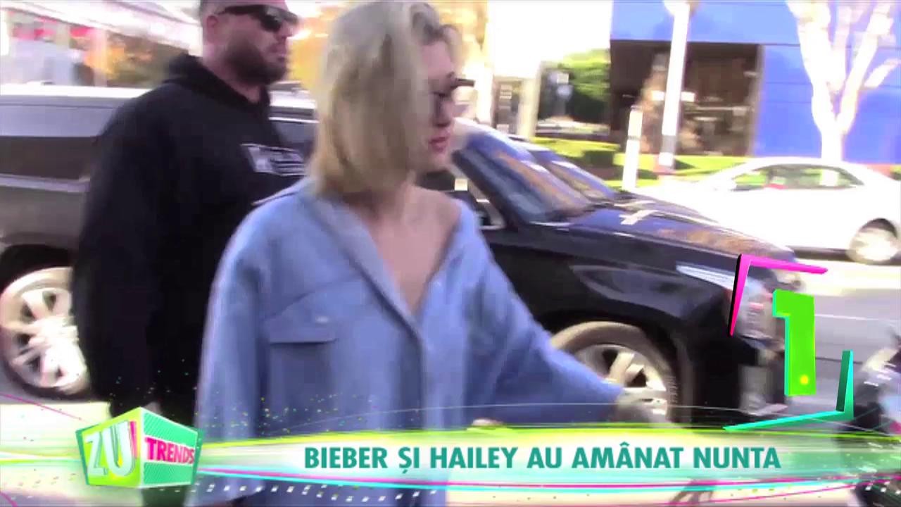 Bieber și Hailey au amânat nunta