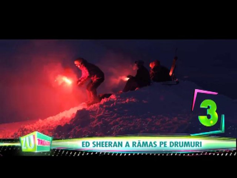 Ed Sheeran a rămas pe drumuri