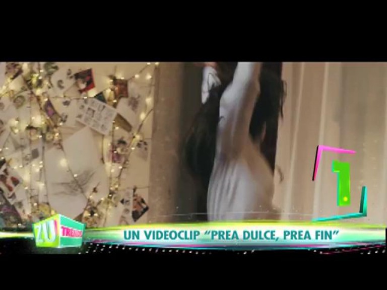 Un videoclip “Prea fin, prea dulce”  