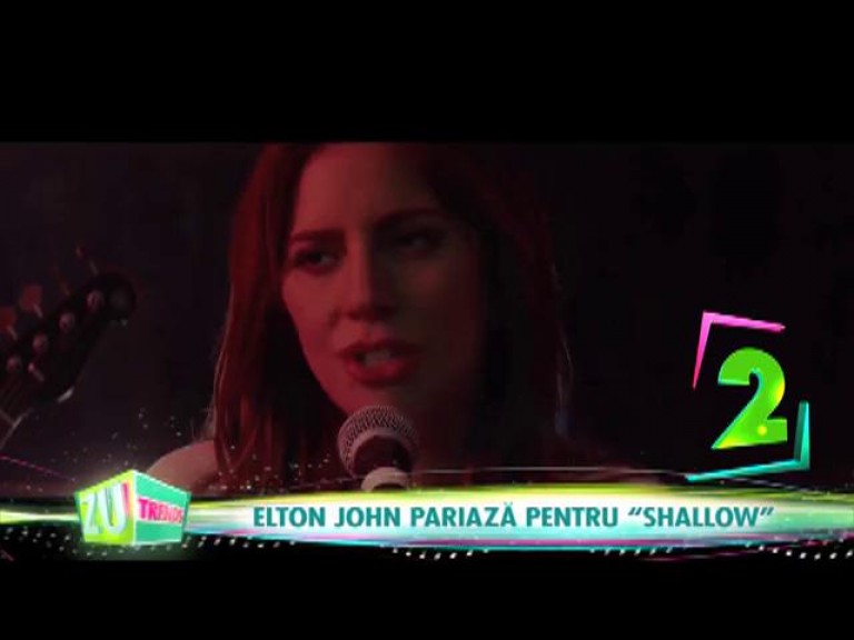 Elton John pariază pentru "Shallow"