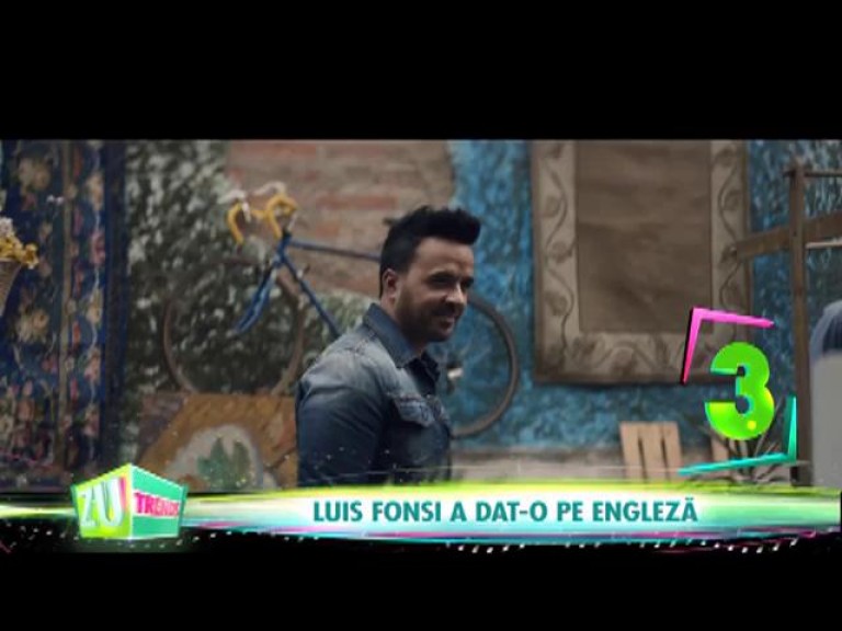 Luis Fonsi a dat-o pe engleză