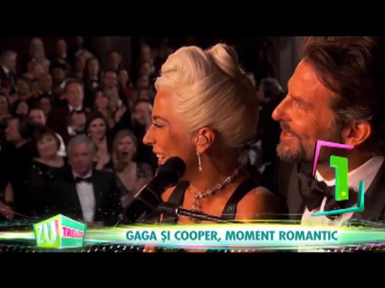 Gaga și Cooper, moment romantic 