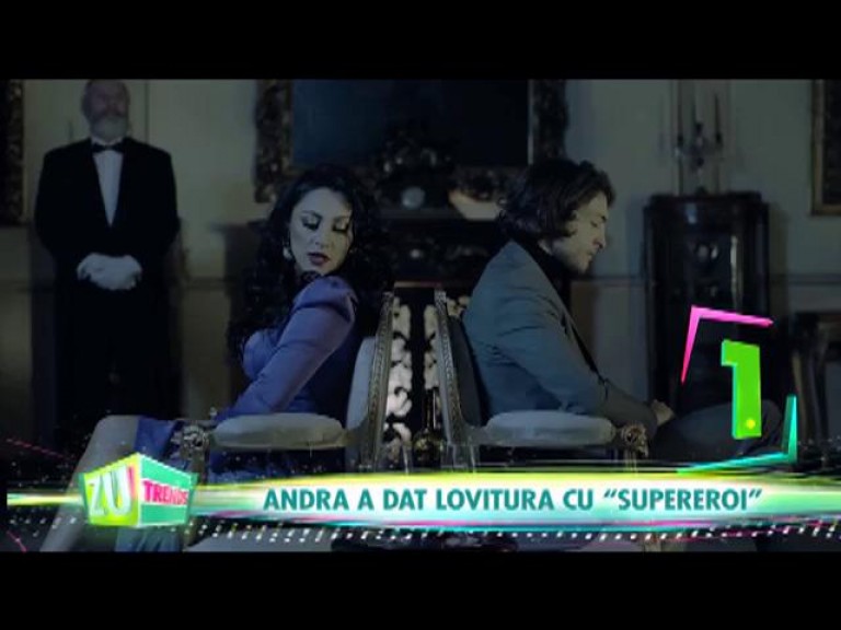 Andra a dat lovitura cu "Supereroi"