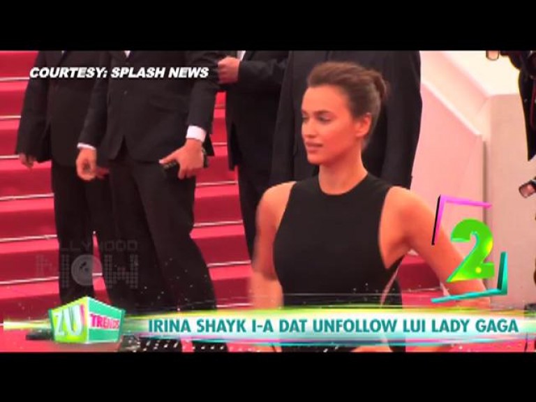 Irina Shayk i-a dat unfollow lui Lady Gaga