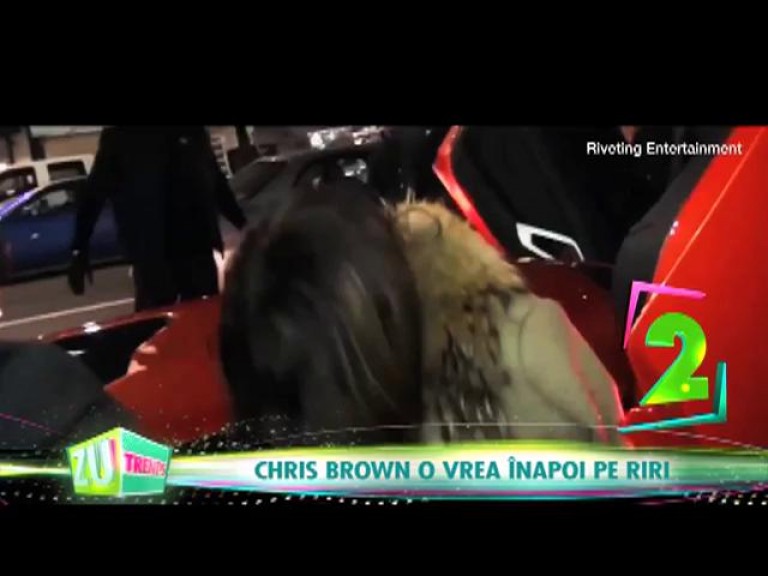 Chris Brown o vrea înapoi pe Rihanna