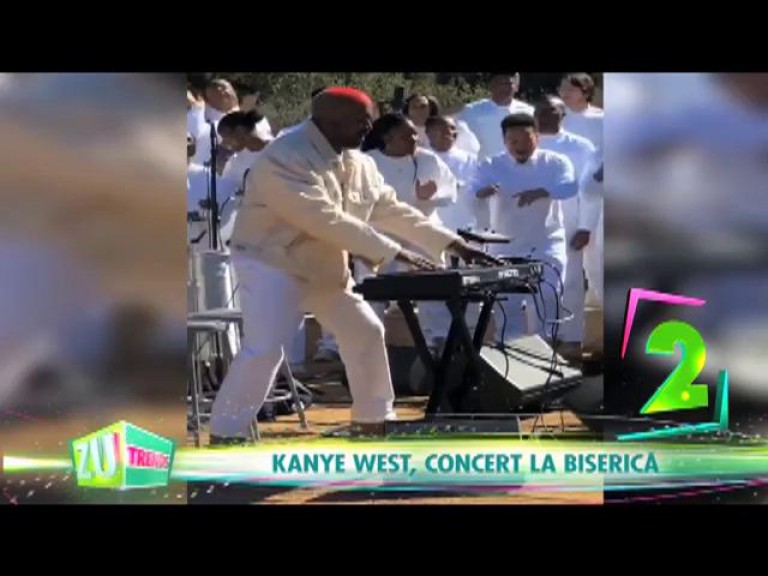 Kanye West, concert la biserică