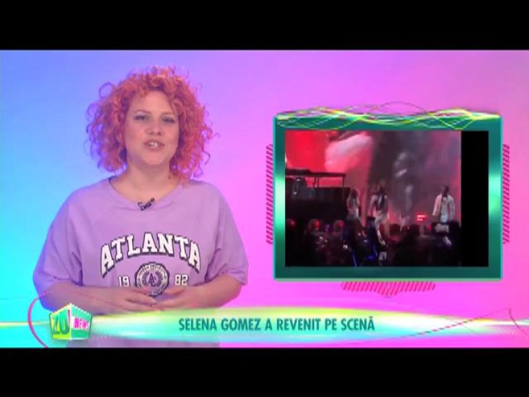 Selena Gomez a revenit pe scenă