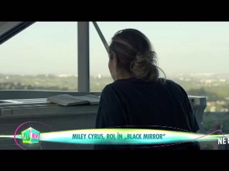 Miley Cyrus, rol în "Black Mirror"