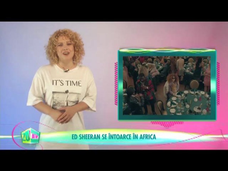 Ed Sheeran se întoarce în Africa