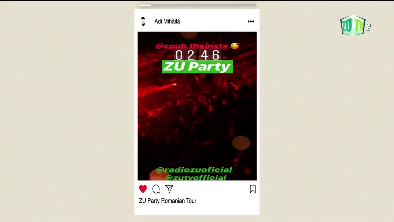 ZU Party Romanian Tour  